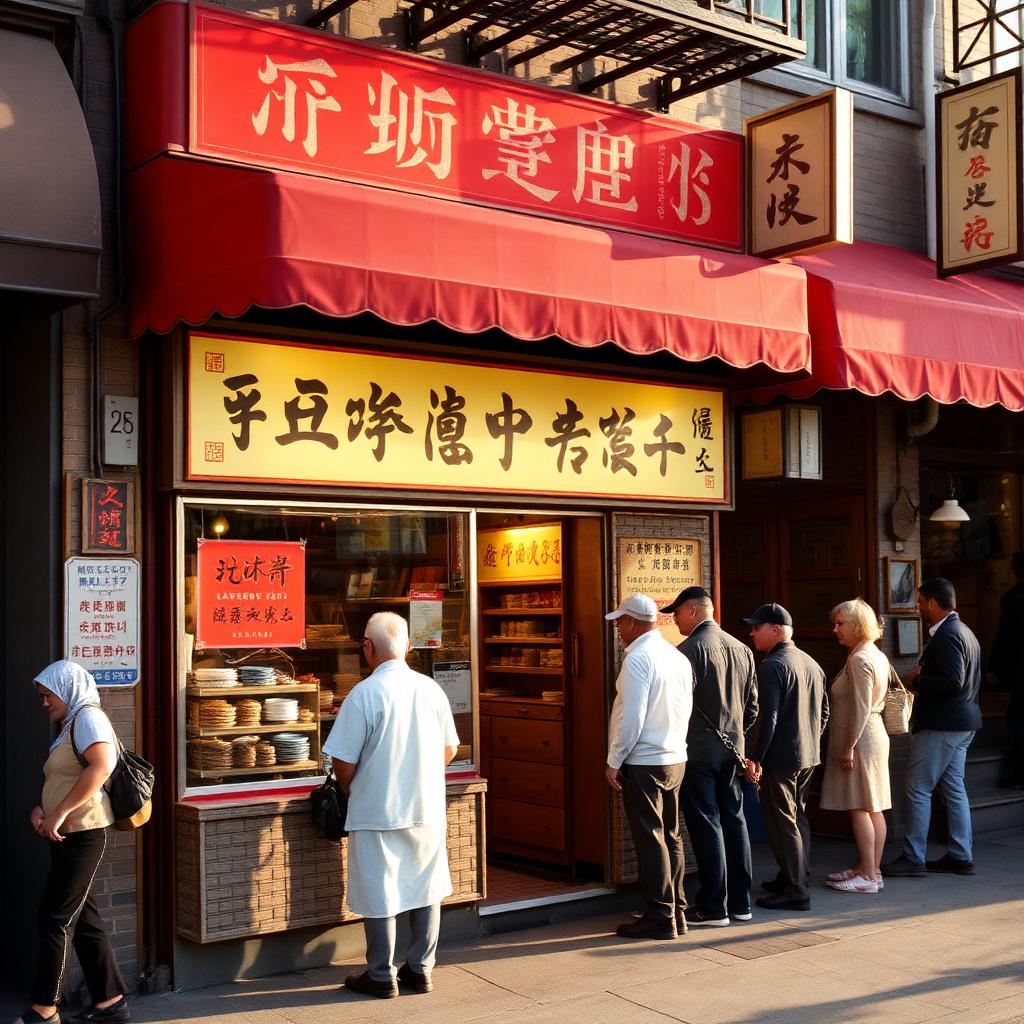 The famous bakery line